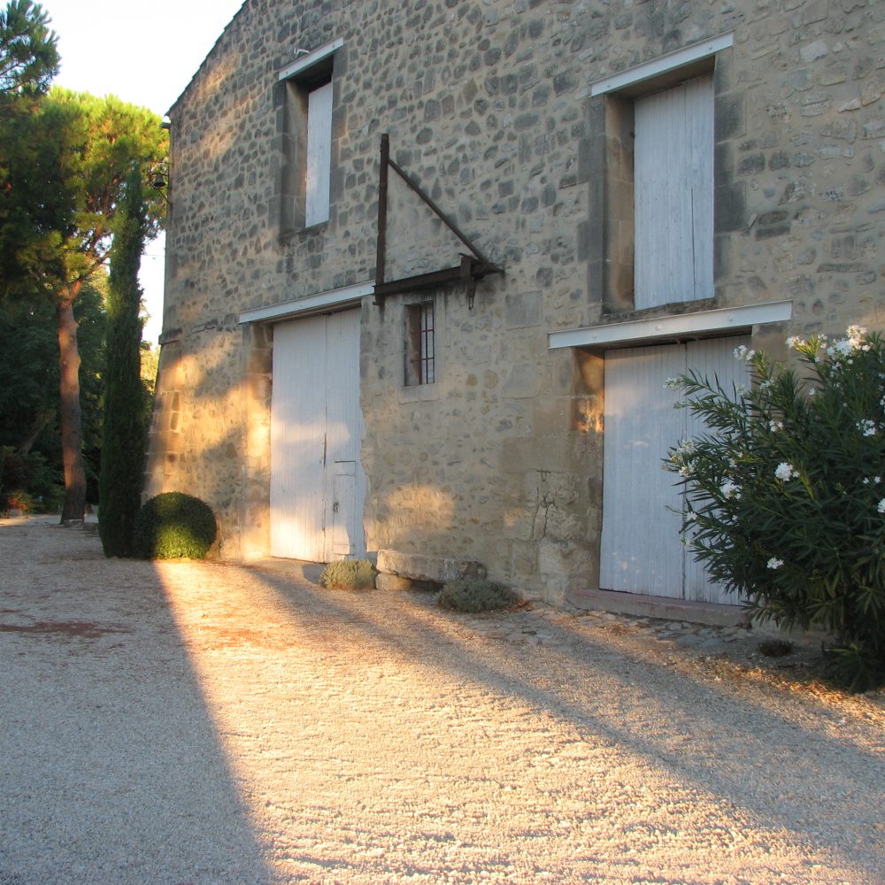 L'entrée du chai - Vins bio